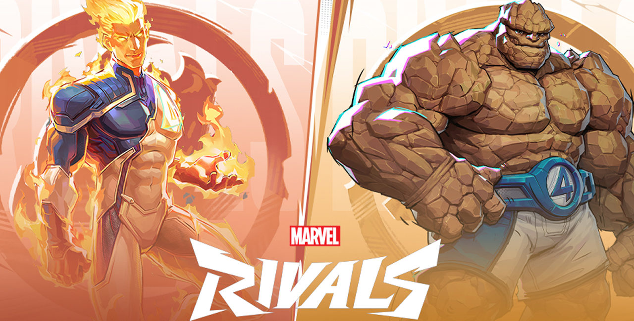 Marvel Rival Human Torch The Thing Header Comicsowl