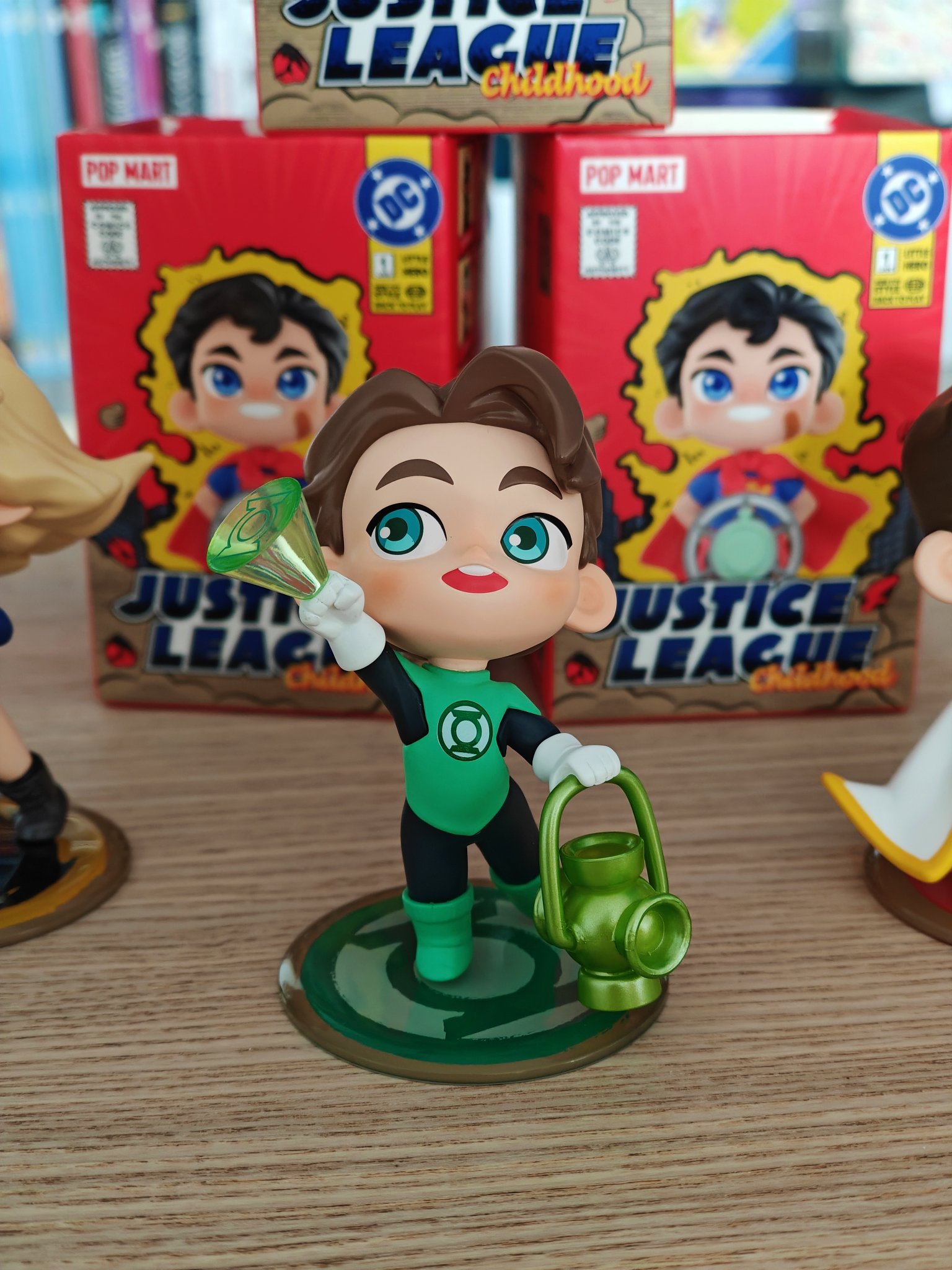 Blindbox Pop Mart Justice League Childhood Green Lantern