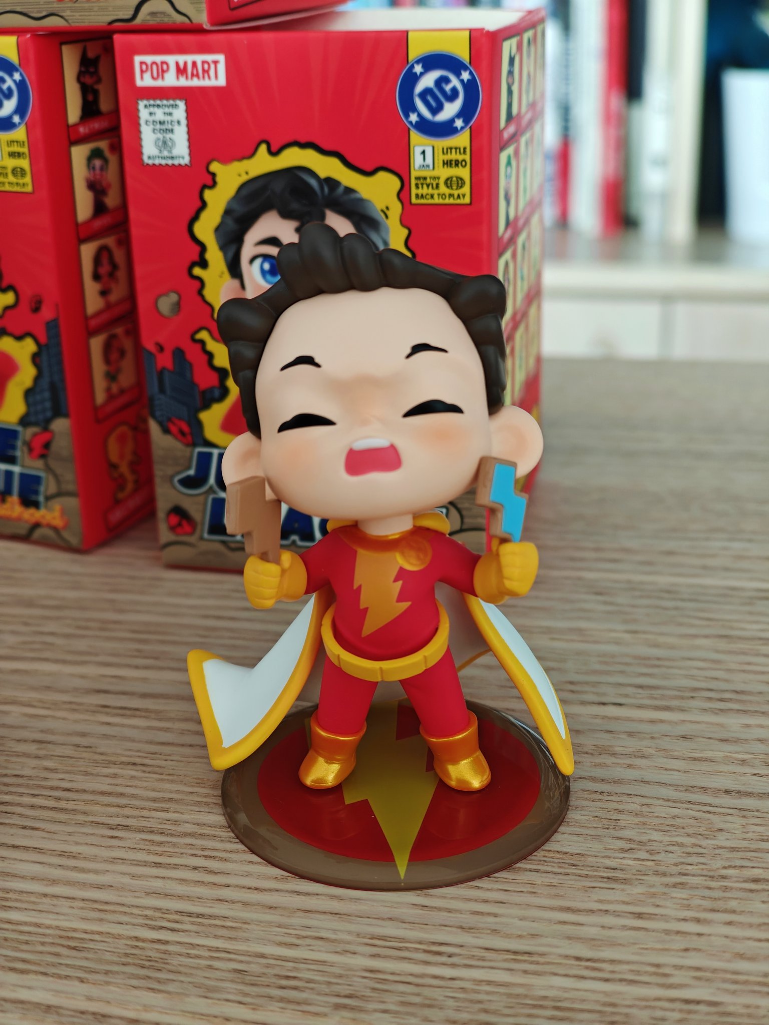 Blindbox Pop Mart Justice League Childhood Shazam