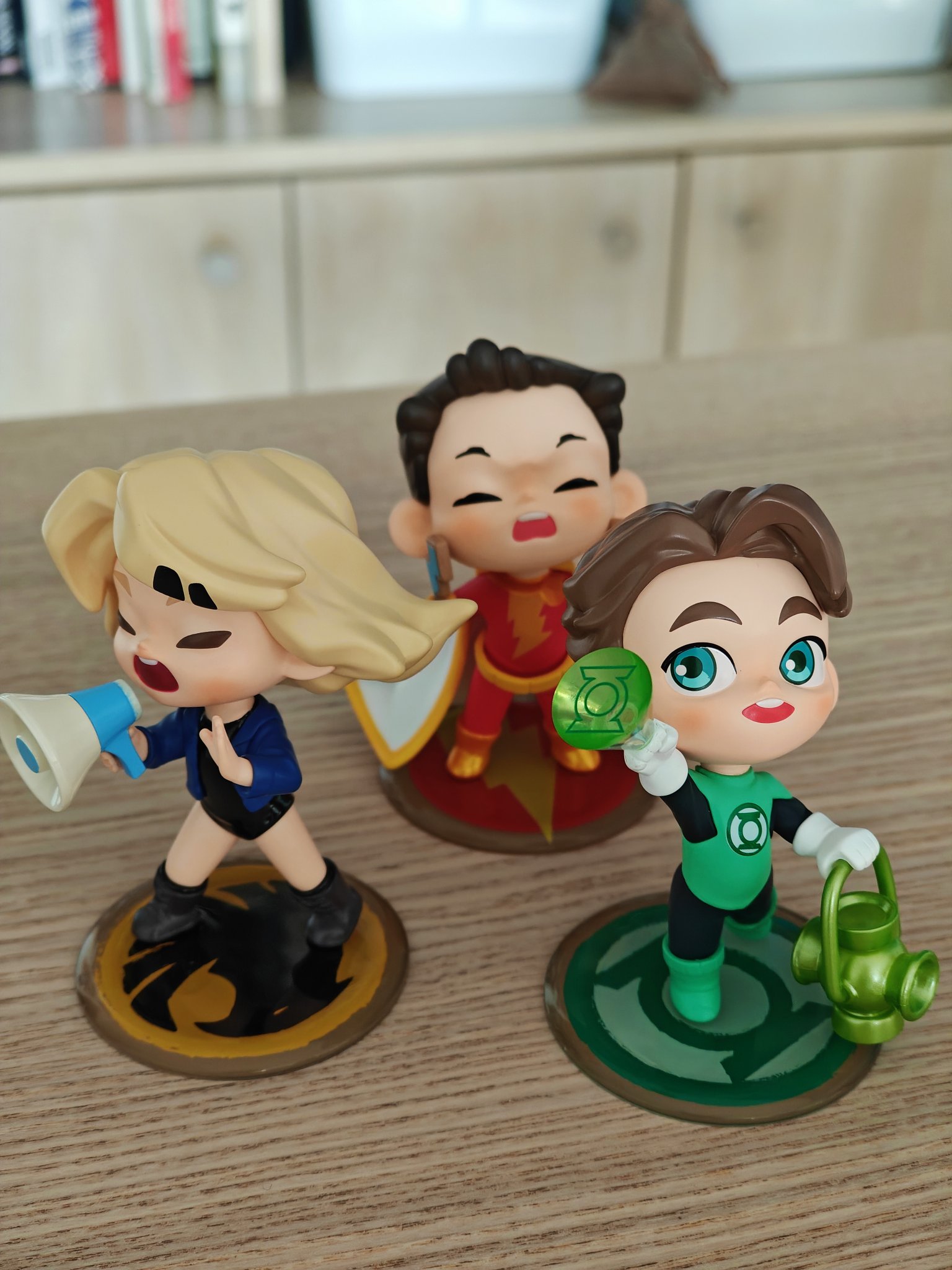 Pop Mart Justice League Childhood Black Canary Green Lantern Shazam